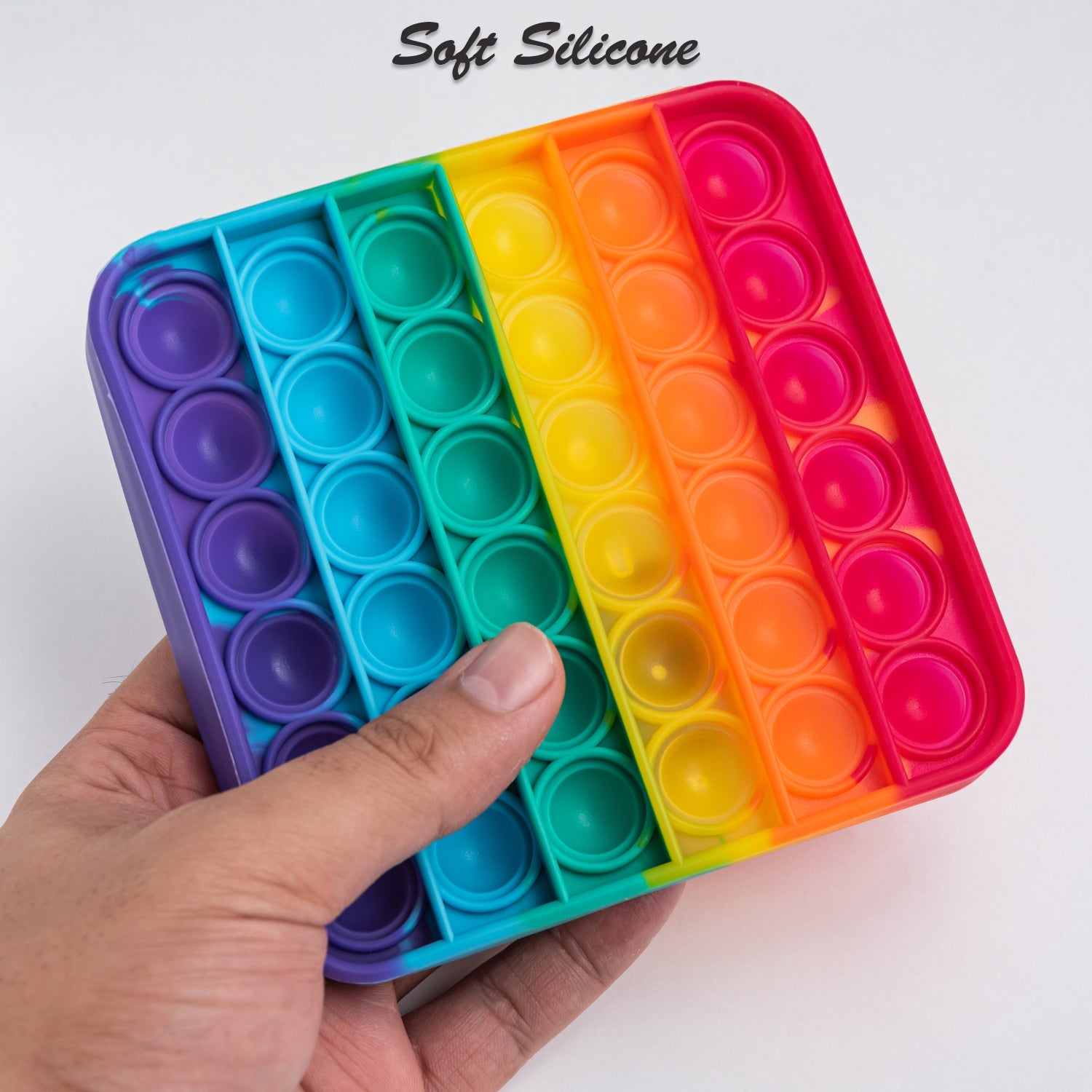 4478 Square Popit Toy Special Needs Silicone Stress Relief Toy For Kids & Adult All Use Toy DeoDap 4478 Square Popit Toy Special Needs Silicone Stress Relief Toy For Kids & Adult All Use Toy DeoDap